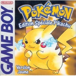 Pokémon jaune Gameboy...