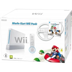 Console Wii blanche + Mario...
